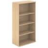 Bookcase with 3 Shelves Uni 425 x 800 x 1528 mm Beech