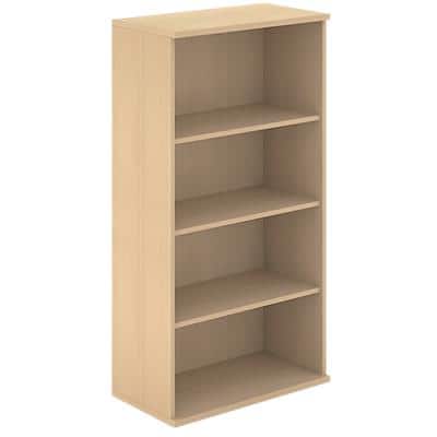 Bookcase with 3 Shelves Uni 425 x 800 x 1528 mm Beech