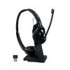 EPOS Sennheiser IMPACT MB Pro 2 UC ML Wireless Mono Headset Over the Head With Noise Cancellation Bluetooth With Microphone Black