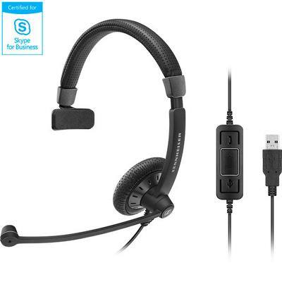 SENNHEISER SC 40 USB MS Wired Headset Noise Cancelling Black