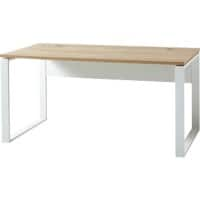 GERMANIA Lioni Desk Rectangular Oak 4 Feet 1,200 (W) x 1,170 (D) x 750 (H) mm Melamine