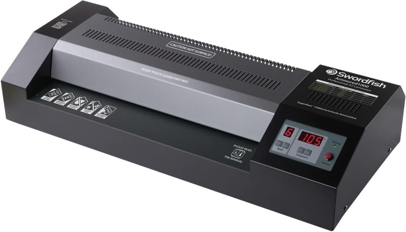 Swordfish Armoured 1000 67 x 30 x 11 cm A2 Laminator 1000 mm/min. 4 min warm-up period