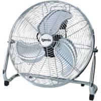 igenix Floor Fan Main 3 Speeds 54 cm Silver DF1800 45.7 cm