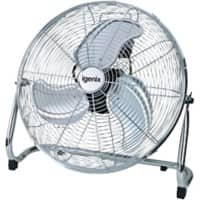 igenix Fan DF1800 120 W Stainless Steel 18 inch Silver 1 Speed Settings 54 x 19.5 x 54 cm