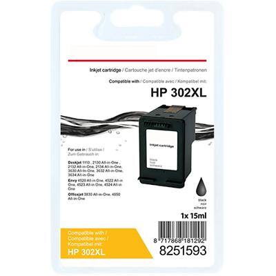 Cartouche d'encre 302XL couleur 2 x 302XL noir Remanufacturée HP Deskjet  3639