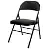 Realspace Folding Chairs Black Pack of 4