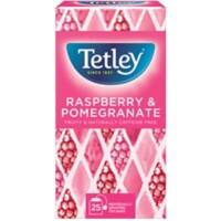 Tetley Raspberry & Pomegranate Tea Bags Pack of 25