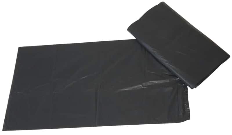 Paclan Medium Duty Bin Bags 130 L Black PE (Polyethylene) 20 microns Pack of 200