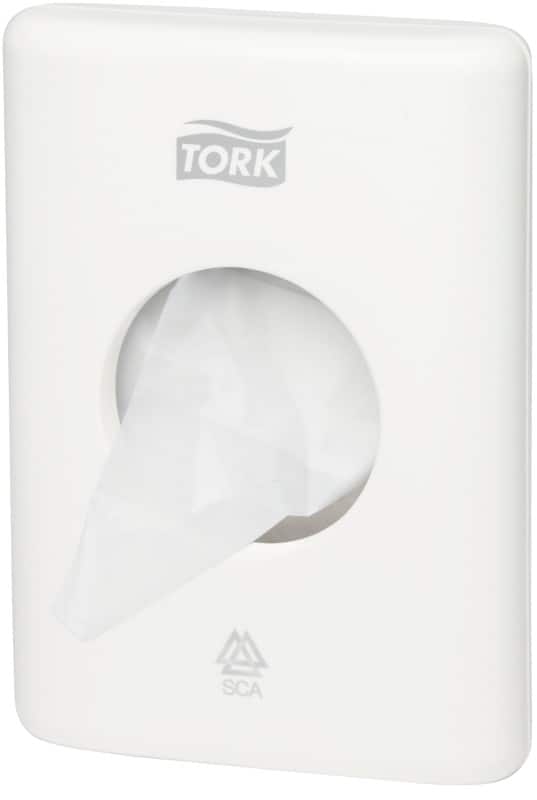 Tork B5 Sanitary Towel Bag Dispenser Plastic White