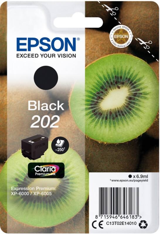 Epson T02E1 Original Ink Cartridge C13T02E14010 Black