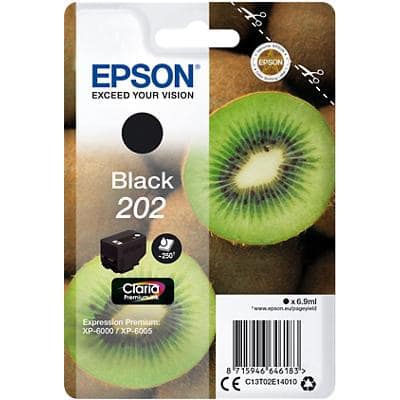 Epson T02E1 Original Ink Cartridge C13T02E14010 Black