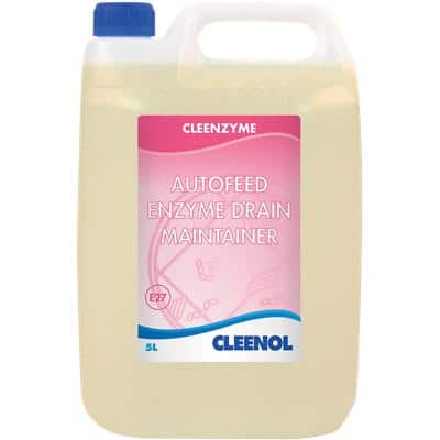 Cleenol Cleenzyme Autofeed Enzyme Drain Maintainer 5L 2 Bottles