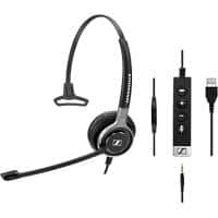 EPOS Headset Impact SC 635 Wired Mono Over the Head With Noise Cancellation With Microphone Black,Silver