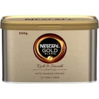 Nescafé Gold Blend Rich & Smooth Caffeinated Instant Coffee Can 500 g