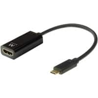 ewent 1 x USB C Male to 1 x HDMI Type A Female Converter 0.11m White