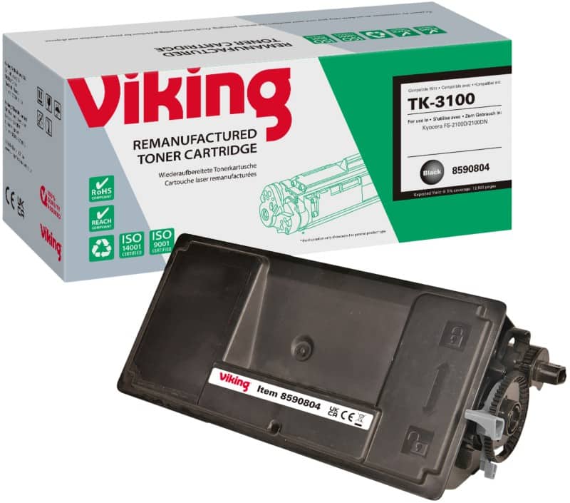 Viking TK-3100 Compatible Kyocera Toner Cartridge Black