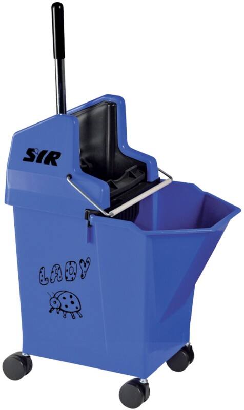 SYR Mop Bucket with Wringer Lady Bug Blue