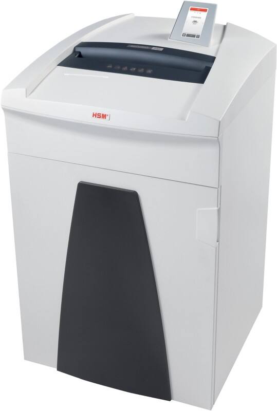 HSM SECURIO Shredder 66 Sheets Strip Cut Security Level P-2, O-2, T-2, E-2 145 L P40i