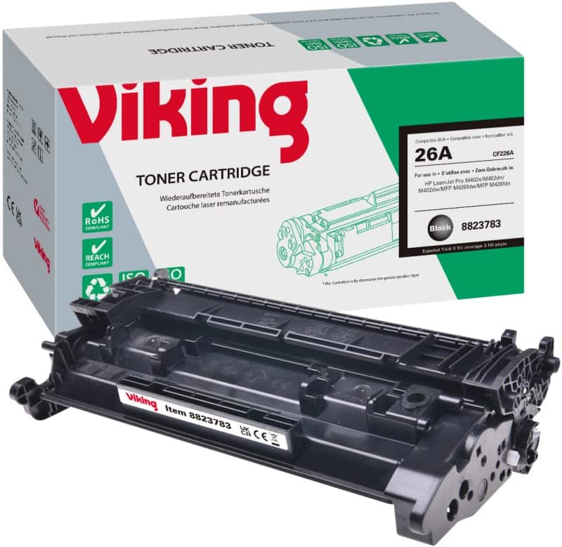 Viking 26A Compatible HP Toner Cartridge CF226A Black
