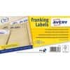 Avery FL17 Franking Labels 140 x 38 mm Brown 500 Sheets of 1 Label