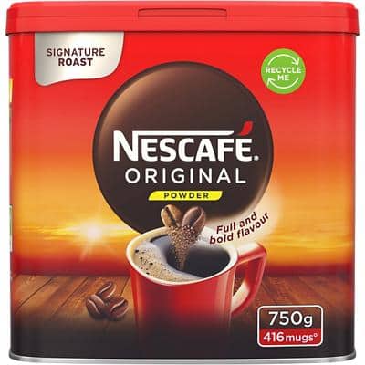 NESCAFÉ Original Instant Ground Coffee Tin Granules 750g