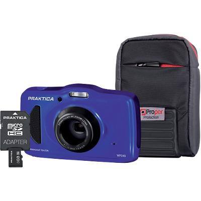 Praktica Waterproof Camera and Kit WP240 20MP 1/2.3" CCD 5152 x 3864pixels 20 Megapixels