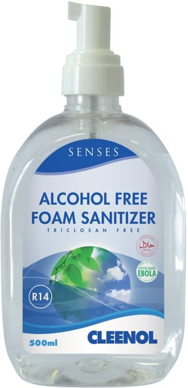 Cleenol Senses Alcohol-Free Foam Sanitizer 500ml