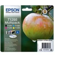 Epson T1295 Original Ink Cartridge C13T12954012 Black& 3 Colours Multipack Pack of 4
