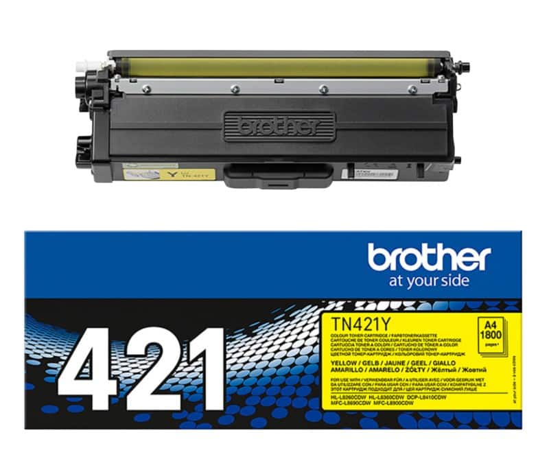 Brother TN-421Y Original Toner Cartridge Yellow