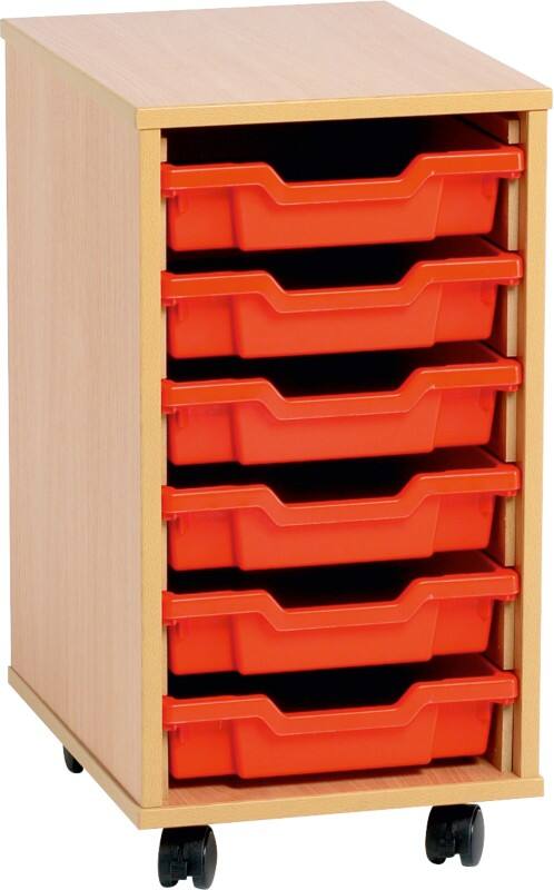 Storage Unit 6 370 x 495 x 650 mm Blue, Brown