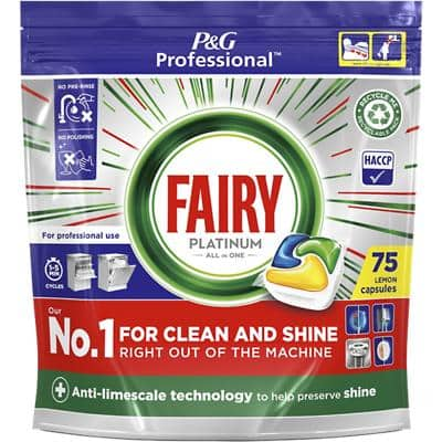 Fairy Professional Dishwasher Tablets 75 Tabs