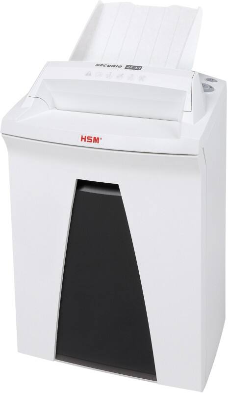 HSM Auto Feed SECURIO Shredder 5 Sheets 5 Sheets Cross Cut Security Level P-6, F-3 34 L AF150