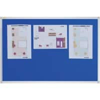 Franken X-tra!Line Notice Board Blue 120 x 90 cm