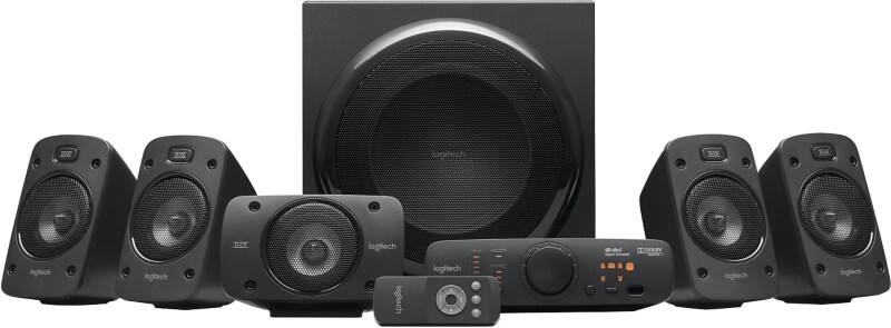 Logitech Surround Sound Speakers Z906 Black