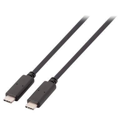 Value Line VLCP64700B10 1 x USB C Male to 1 x USB C Male Cable 1m Black