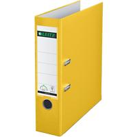 Leitz 180° Lever Arch File A4 82 mm Yellow 2 ring 1010 Polypropylene Smooth Portrait