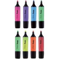 Niceday HC1-5 Highlighter Assorted Broad Chisel 1-5 mm Pack of 8