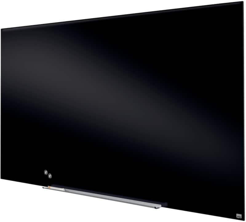Nobo Impression Pro Glassboard Magnetic Single Sided 188 (W) x 106 (H) cm Black