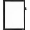 DURABLE DURAFRAME Note A4 Display Frame Adhesive Black PVC (Polyvinyl Chloride) 4993-01 23.5 (W) x 0.5 (D) x 37 (H) cm