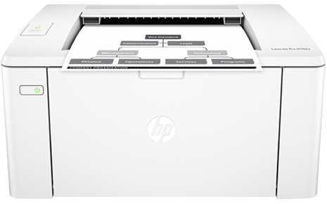 HP LaserJet Pro M102a Mono Laser Printer