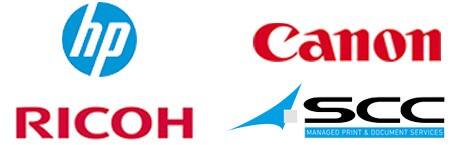 Logo Partners - HP, Canon, Ricoh, SCC