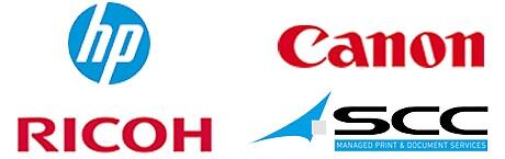 Logo Partners - HP, Canon, Ricoh, SCC